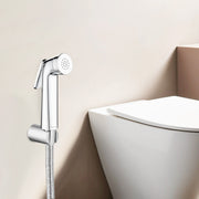 Sleek Chrome Health Faucet with Dual Flow and 1 Meter 304-Grade SS Hose & Hook